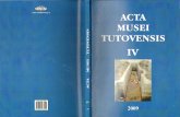 Acta Musei Tutovensis IV