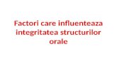 Factori Care Influenteaza Integritatea Structurilor Orale