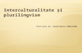 Interculturalitate Si Plurilingvism