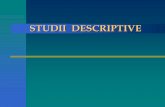 Curs 1 - Studii Descriptive - 2013-2014