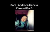 9 B Baciu Andreea Isabela