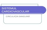 Sistemul Cardiovascular - Circulatia Sanguina.ppt
