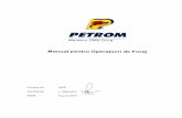 Manual Pentru Operatiuni de Foraj Petrom