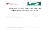 Proiect Magazin Specializat - Magazinul Deichmann