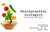 Restaurantele Ecologice Pp