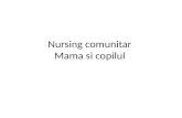 Nursing Comunitar Mama Si Copilul