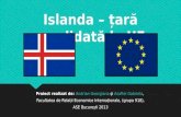 Islanda – țară candidată la UE
