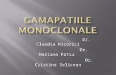 GAMAPATIILE MONOCLONALE