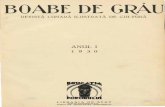 Boabe de Grau 1 Nr. 1 1930