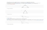 Clasificarea triunghiurilor în funcție de lungimile laturilor