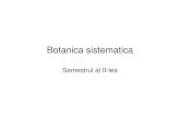 Botanica Sistematica(pe scurt, imagini))