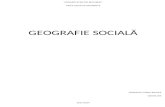 Geografie sociala