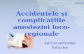 Accidentele și complicațiile anesteziei