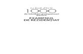 1000 Intrebari Pentru Exam de Rezidentiat PDF
