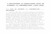 I.INFIINTAREA SI CONSOLIDARE CASEI DE ECONOMII SI CONSEMNATIUNI (1864-1890)