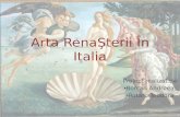 Arta Renasterii in Italia