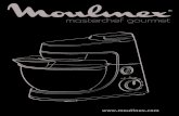 Manual de utilizare robot de bucatarie Moulinex QA401G/ QA403G/ QA405G