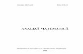 Analiza Matematica - Gheorghe Atanasiu Si Doina Tofan
