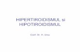 Hipotiridismul Si Hipertiroidismul