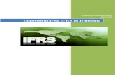 Cercetare Privind Implementarea IFRS in Romania