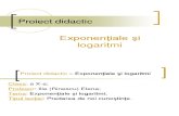 Proiect Didactic Functia Exponentiala