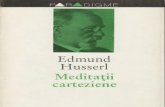 Edmund Husserl-Meditatii Carteziene-Humanitas (1994)