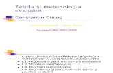 Constantin Cucos Teoria Si Metodologia Evaluarii