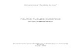 politici publice europene