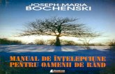 Joseph-Maria Bochenski - Manual de Intelepciune