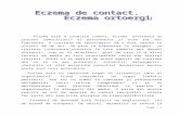 Eczema de Contact&Eczema Ortoergica