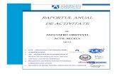 Raportul anual al Consiliilor Americane din Moldova 2012