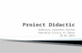 Prezentare proiect didactic startul si lansarea de la start