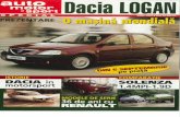 Lansare LOGAN - Auto Motor si Sport Iunie 2004