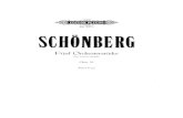 Schoenberg Cinci Piese Orchestra