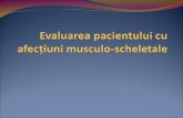 1.Evaluarea Clinica Si Functionala a Pacientului Cu Afectiuni Musculoscheletale