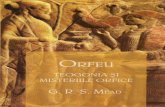 Orfeu.teogonia Și Misteriile Orfice (G.R.S.mead; Ed.herald 2012)