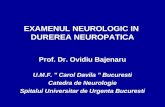 Durerea Neuropatica Ex. Neurologic