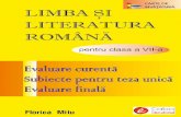 72906473 Limba Şi Literatura Romană Pentru Clasa a 7 A
