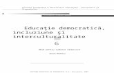 Educatie Democratica Incluziune Si Interculturaliate