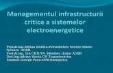Prezentare Managementul Infrastructurii Critice a Sistemelor Electroenergetice