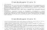 Cardiologie Curs III