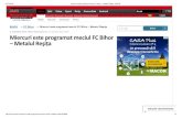 Miercuri Este Programat Meciul FC Bihor – Metalul Reşiţa - BIHON