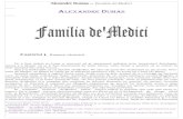 Alexandre Dumas - Familia de'Medici