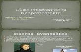 Culte Protestante Și Neoprotestante