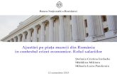 Ajustări Pe Piaţa Muncii Din România În Contextul Crizei Economice_Rolul Salariilor_2013