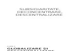 2 Subsidiaritate, Deconcentrare, Descentralizare