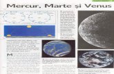 PLANETA PAMANT - Mercur, Marte Si Venus