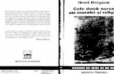 Henri Bergson - Cele doua surse ale moralei si relgiei.pdf