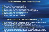 SSC Memorii 4.sisteme de memorii