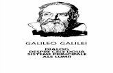 Galileo Galilei - Dialog despre cele doua sisteme principale ale lumii